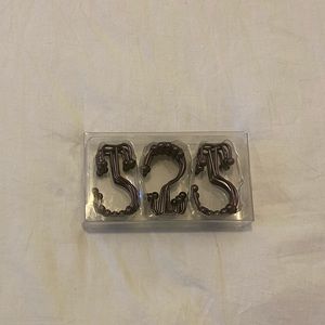 Shower curtain hooks